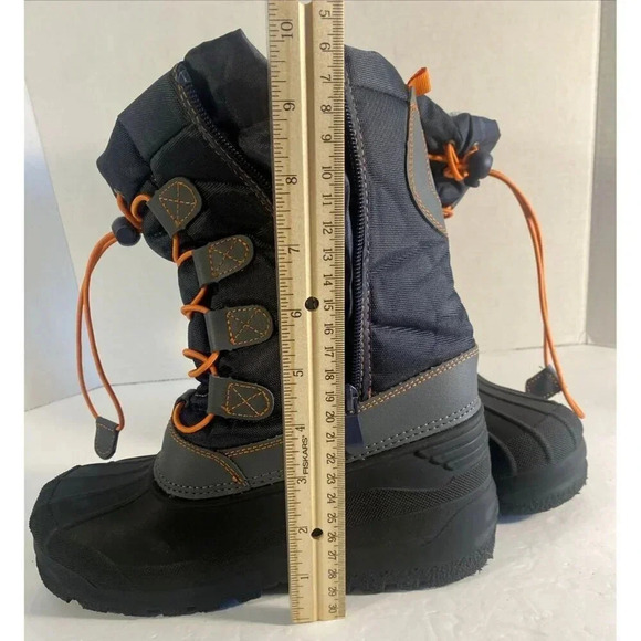 Dream Pairs Insulated Snow Boots Youth sz 3 Waterprrof Mid Calf Unisex - Picture 14 of 16
